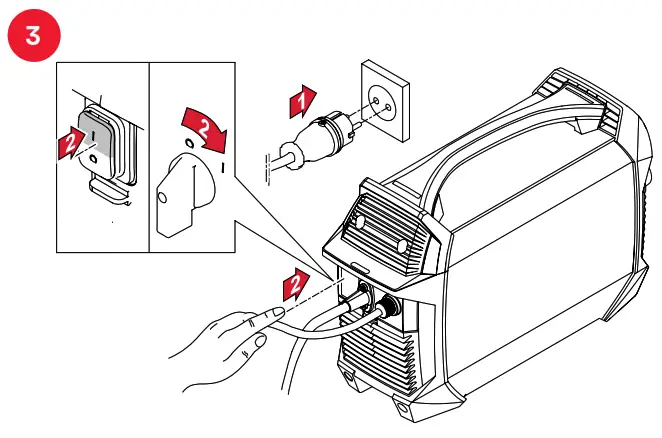 Fronius TransTig 170 DC Portable TIG Stick Welding Machine - seting3