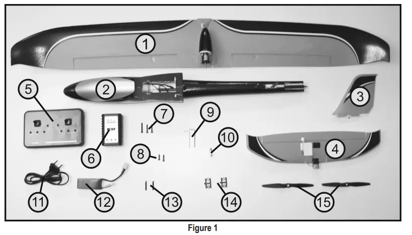 REELY 2356861 Electric Model Aircraft Mini Hawk RtF - fig 1