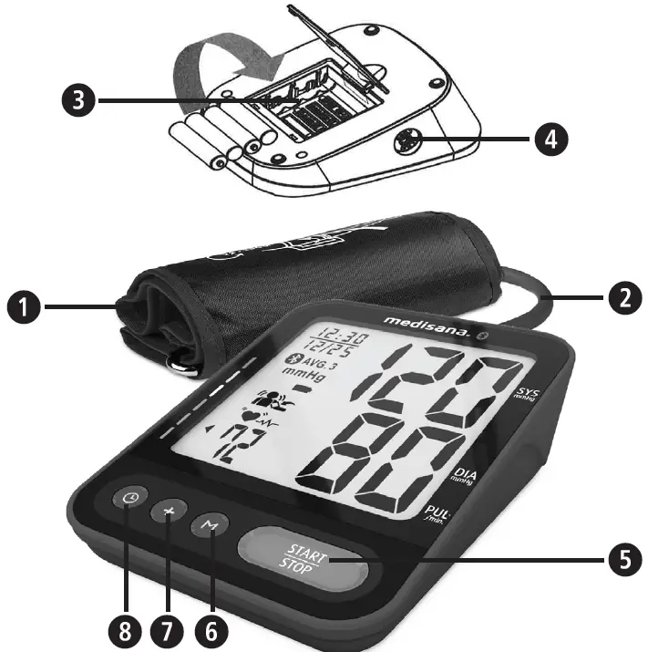 medisana BU 580 Connect Upper Arm Blood Pressure Monitor 11