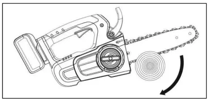 HENX H20LJ08 20-Volt Cordless ChainSaw-fig12
