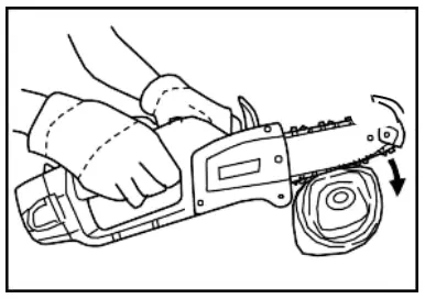 HENX H20LJ08 20-Volt Cordless ChainSaw-fig2