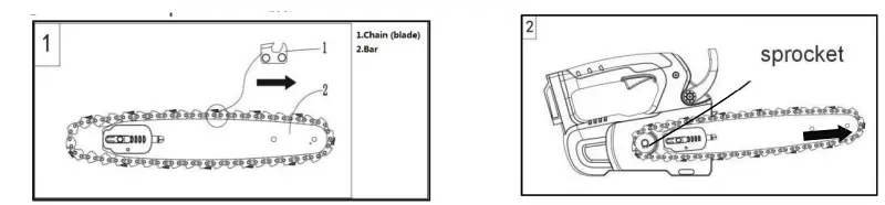 HENX H20LJ08 20-Volt Cordless ChainSaw-fig6