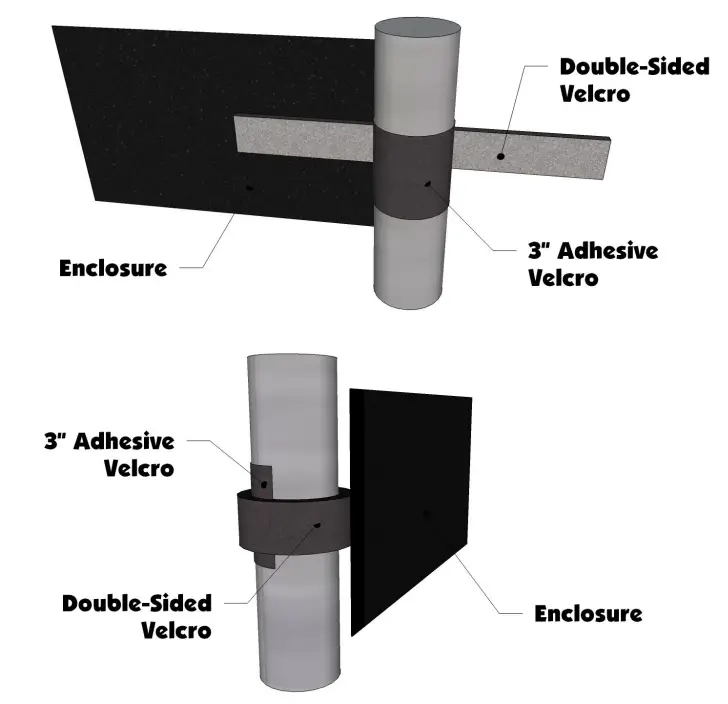 FALCON RIDGE Kawasaki Teryx4 Soft Rear Panel fig