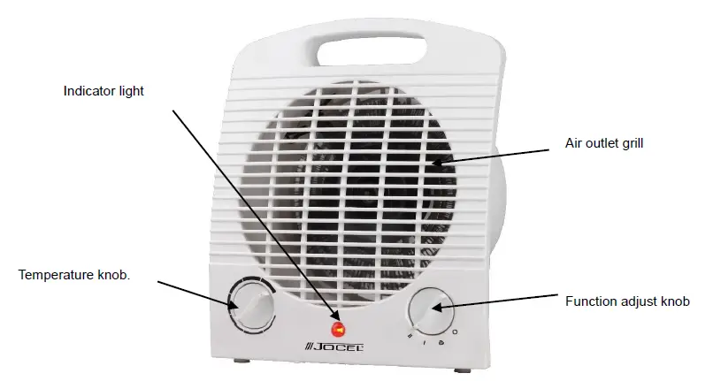 JOCEL -JTV013231-Fan-Heater-FIG-2