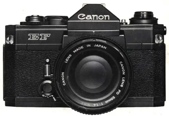 Canon EF Camera - cover