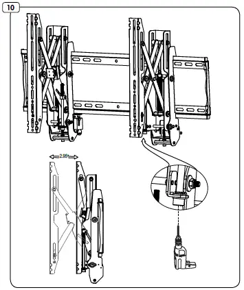 WiZE-VW46G3-VWP46G3-Video-Wall-Bracket-21