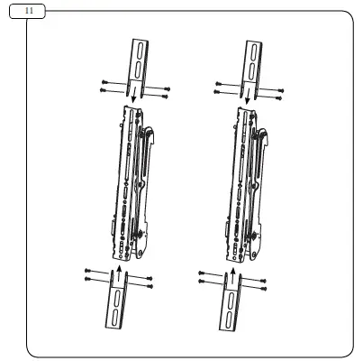 WiZE-VW46G3-VWP46G3-Video-Wall-Bracket-22