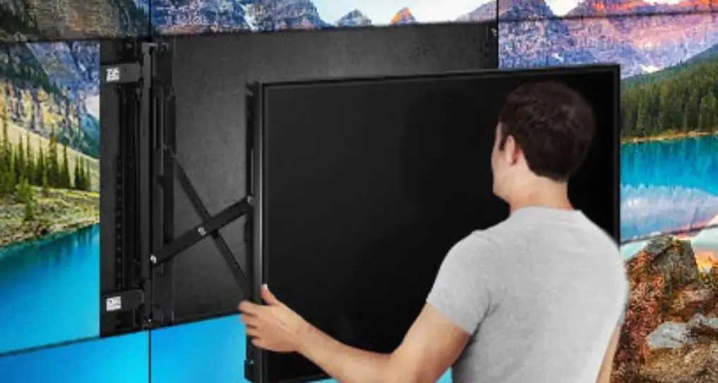 Wize Vw46g3/ Vwp46g3 Video Wall Bracket Instruction Manual