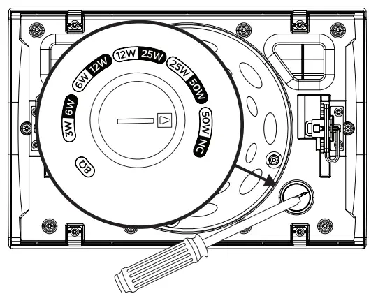 BOSE 201BDM5SEB Design Max DM5SE Surface Mount speaker Pair - Loudspeaker Settings
