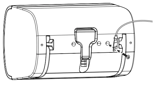 BOSE 201BDM5SEB Design Max DM5SE Surface Mount speaker Pair - Using a Safety Cable