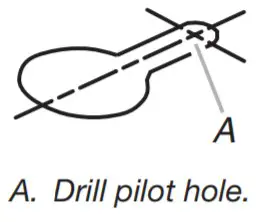 Whirlpool WVU7130JS -Drill pilot