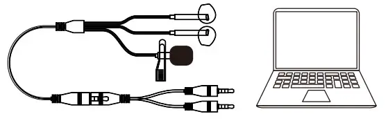 AGPTEK AC13B Mini Lapel Microphone- 1