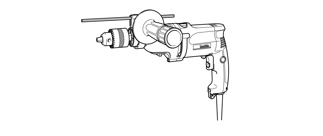 Makita Hp2050, Hp2050f, Hp2051f 2 Speed Hammer Drill Instruction Manual