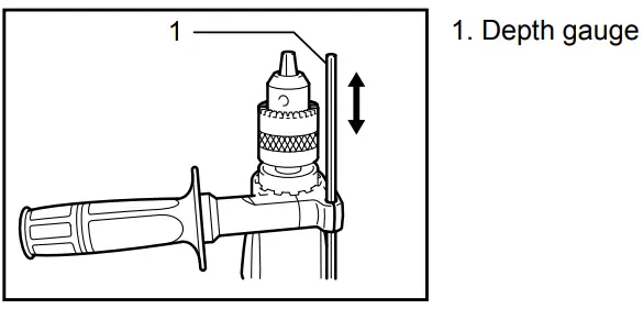 makita HP2050, HP2050F, HP2051F 2 Speed Hammer Drill-fig10