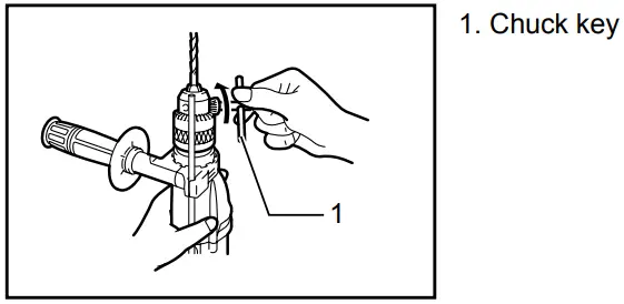 makita HP2050, HP2050F, HP2051F 2 Speed Hammer Drill-fig8