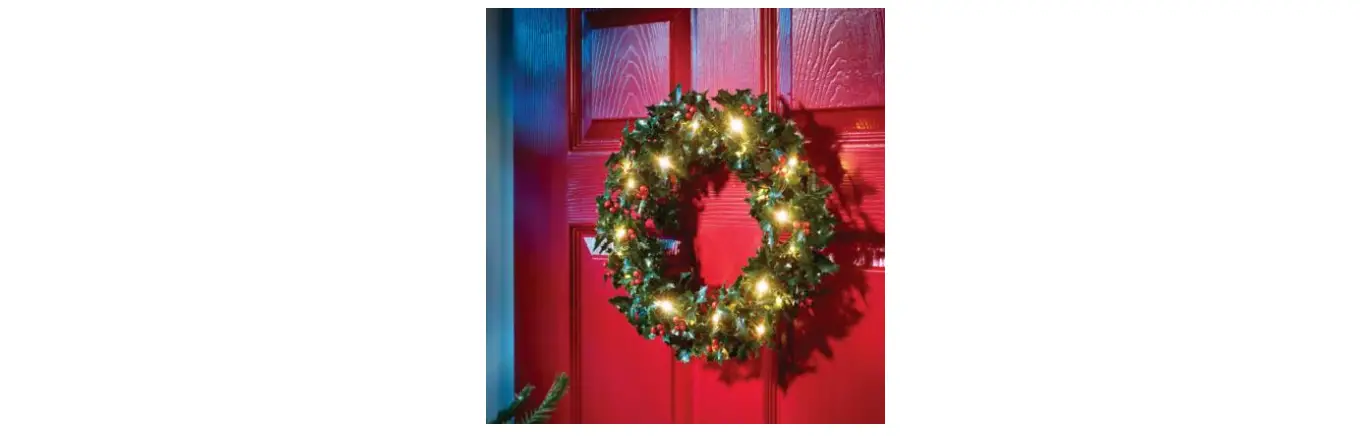 Coopers Of Stortford H881 35cm Light Up Holly And Berry Wreath Instruction Manual Coopers Of Stortford H881 35cm Light Up Holly And Berry Wreath Instruction Manual