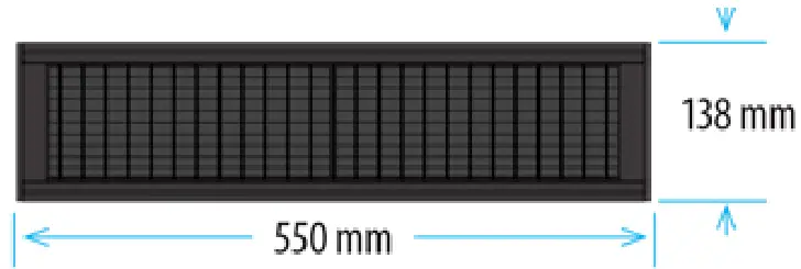 HERSCHEL ASPECT XL2 Wall Mounted Infrared Heaters XL 0322 - Figure 1