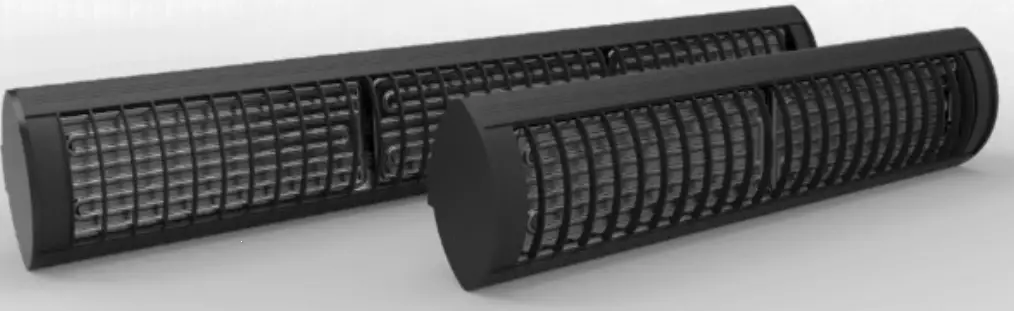 HERSCHEL ASPECT XL2 Wall Mounted Infrared Heaters XL 0322