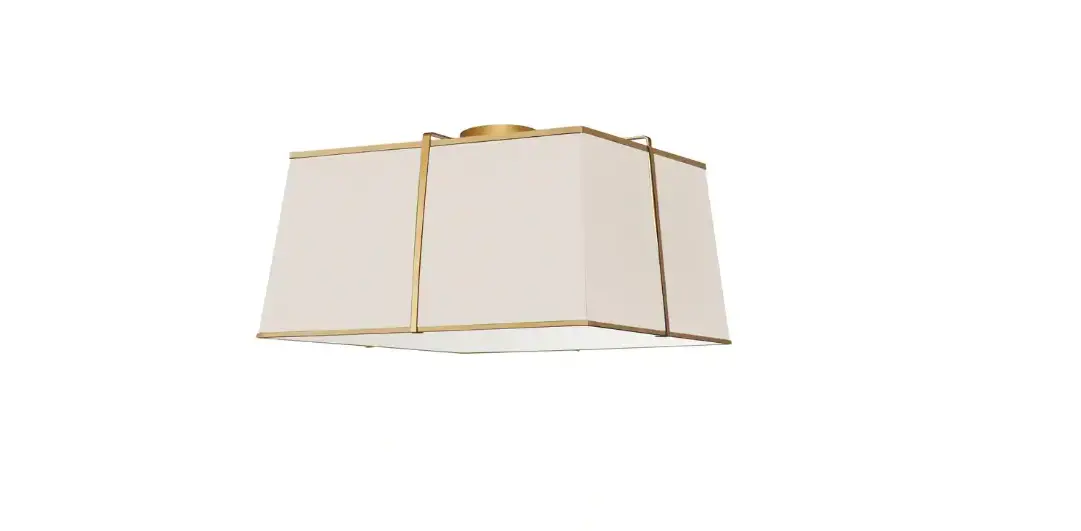 Dainolite Tra-163fh Cream Incandescent Flush Mount Light Instruction Manual