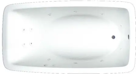 Laurel Mountain MONETA 2 66 X 36 INch Drop In Acrylic Whirlpool