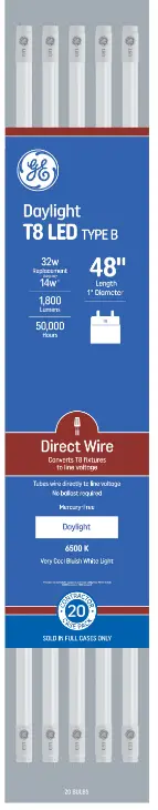 GE-93123570-Direct-Wire-59-Watt-EQ-96-in-Cool-White-Linear-Type-B-LED-Tube-Light-Bulb-product