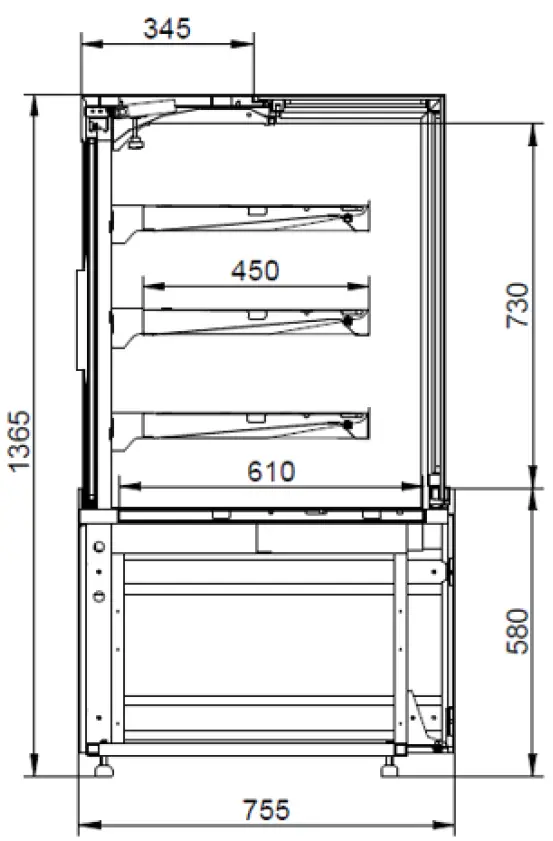 VIBOCOLD-OSC-100SN-Fridge-fig 7