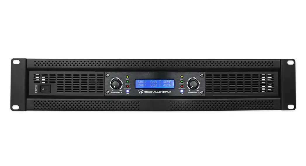 Rockville 7000-watt Pro Rack Amplifier D14 User Manual