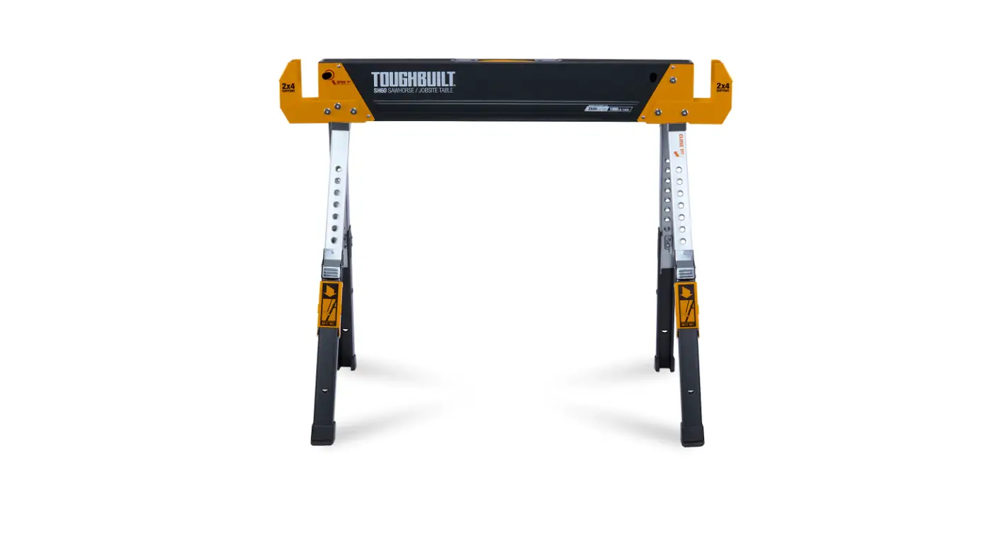 Toughbuilt Sh60 Adjustable Steel Saw Horse User Manual Toughbuilt Sh60 Adjustable Steel Saw Horse User Manual