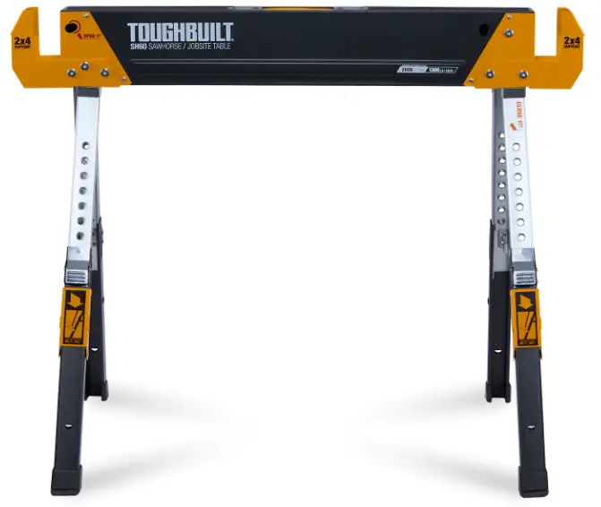 TOUGHBUILT SH60 Adjustable Steel Saw Horse-product