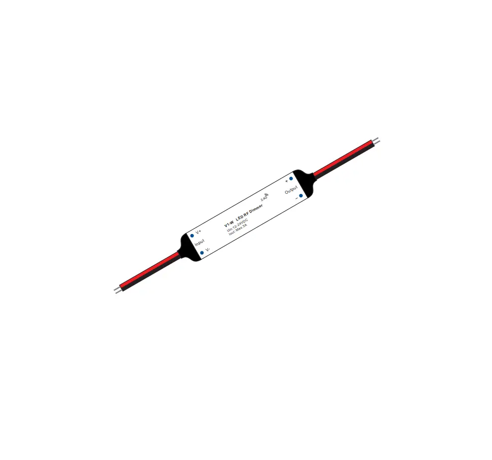 Iskydance V1-w Single Color Led Mini Rf Controller Instruction Manual