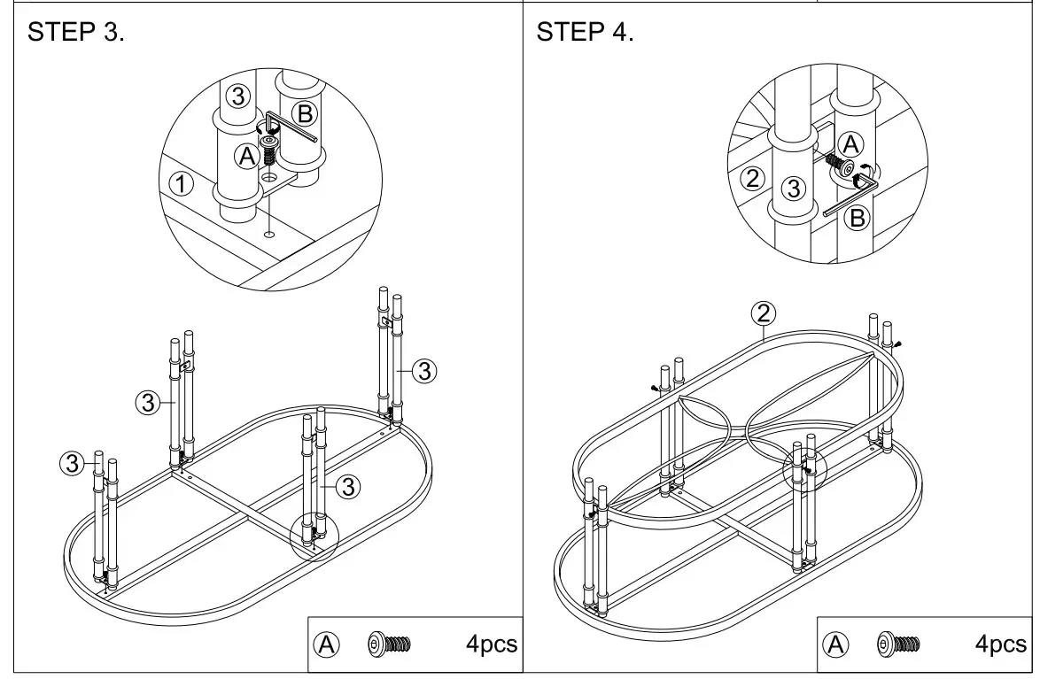 ACME LV00751 Coffee Table - Figrue 12