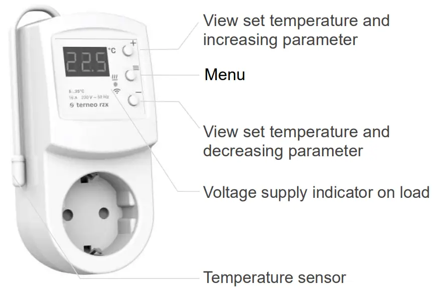 terneo rzx Smart Thermostat - WIRING