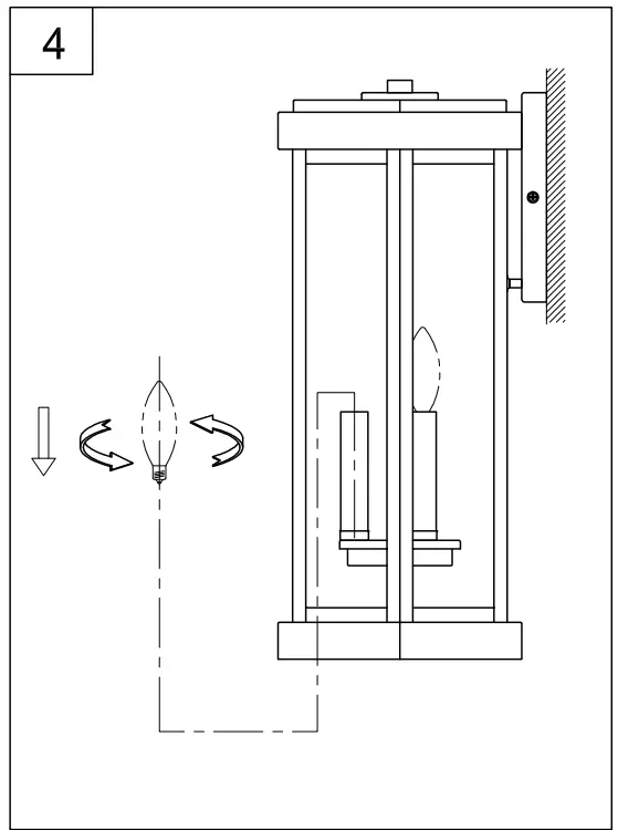 PROGRESS LIGHTING P560338 2-Light Medium Outdoor Lantern - fig 6