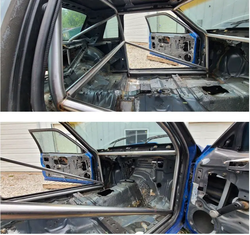 MOORE-RACE-CHASSIS -FABRICATION-MRC8100N-MRC-Foxbody-Pre-Notched-8-50-Cage-Kit-FIG 6