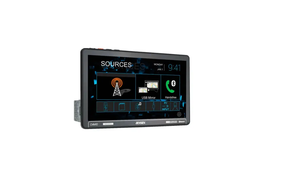 Jensen Cmm10 Multimedia Receiver User Guide Jensen Cmm10 Multimedia Receiver User Guide