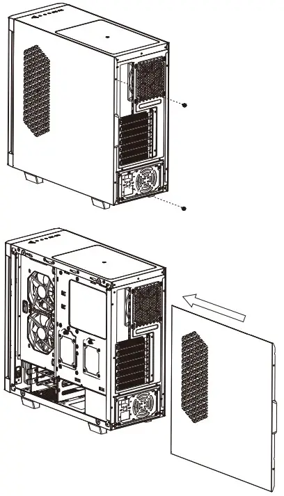 XPG INVADER Mid-Tower Gaming Case - Figure 3