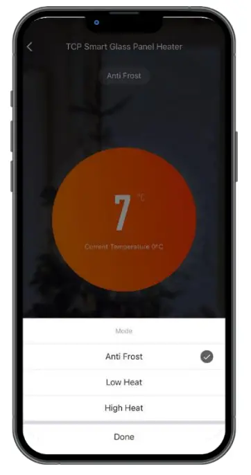 TCP Smart POWER Ip24 Electronic Series Glass Panel Heaters - fig 8