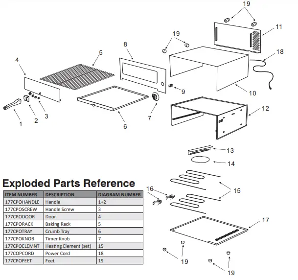 AVANTCO-177CPO16TS-Countertop-Snack-Oven-fig-1