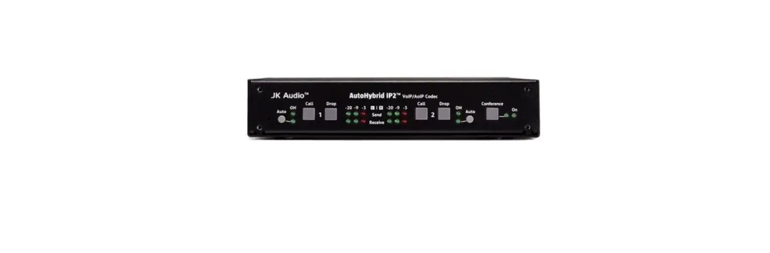 Jk Audio Autohybrid Ip2 Voip/aoip Codec User Guide