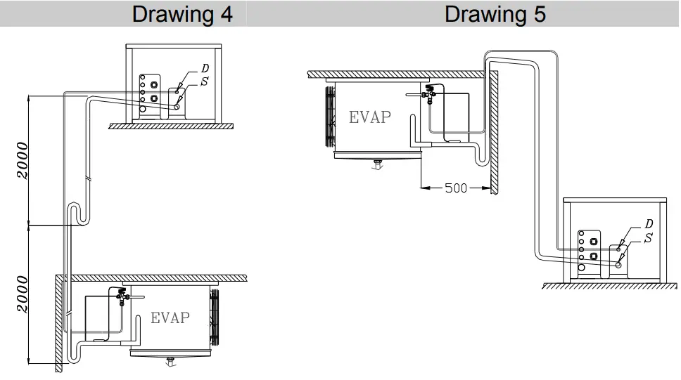 Diamond HP50M 1M Split Refrigeration Unit - Drawing 5