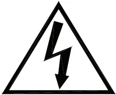 Electric Warning Icon