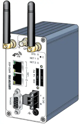 westermo MRD-455-NA Industrial Cellular Router - Description