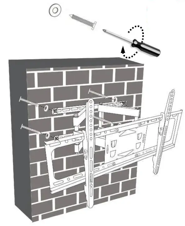 gembird-WM-65RT-03-Tv-Wall-Mount-Rotation-Tilt-32-Inch-65-Inch-40-KG-FIG-7