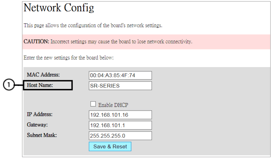 COTEK SN-1 PLUS Inverter Supply - Network Config