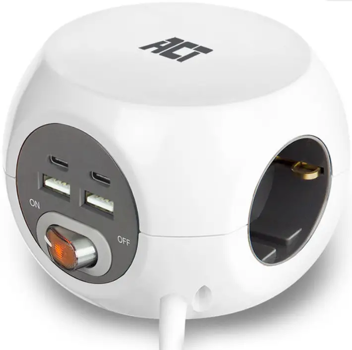 ACT AC2415 Power Socket Cube