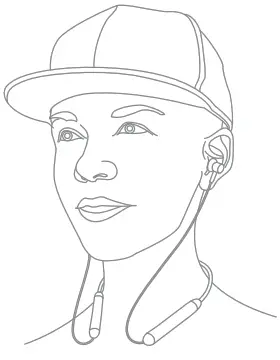 1MORE E1028BT Piston Fit Wireless Headphones - Pleasment