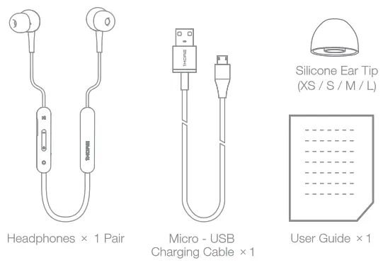 1MORE E1028BT Piston Fit Wireless Headphones - Unpack the box