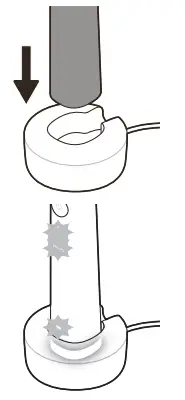 PHILIPS 9900 Prestige Power Toothbrush with SenseIQ- toothbrush handle