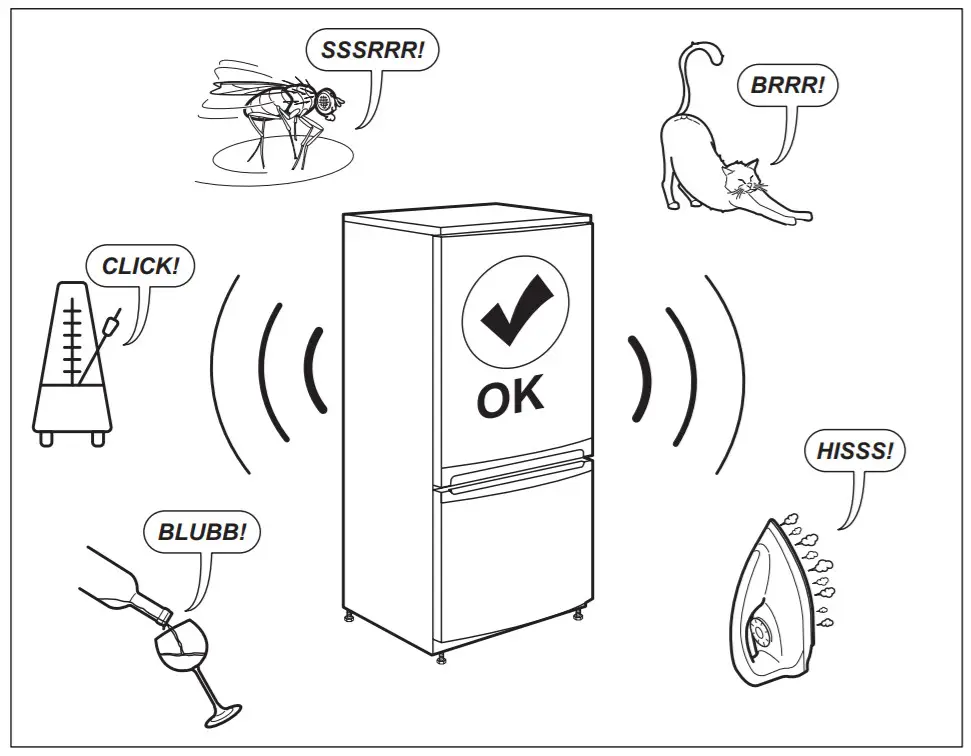 Electrolux LTB1AF28U0 Fridge-Freezer Freestanding- NOISES