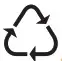 Recycle materials symble